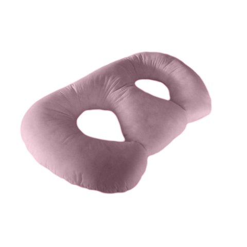 Almofada De Amamentação Bebe Gêmeos Happy Line - Rosa