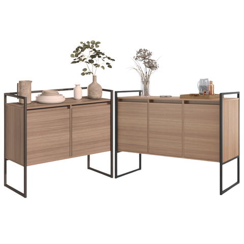 Jogo Buffets Ayla 2 e 3 Portas Industrial