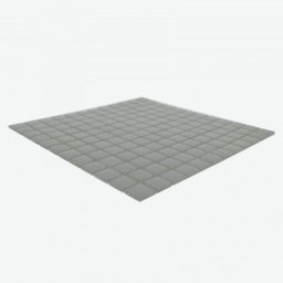 Pastilha Vidro 070 Cinza Medio (2,5x2,5 Cm) - Linea Vitral - 2