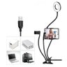 Kit Live Anel Iluminação Suporte de Celular Tripe Ajustavel Flexivel Youtube Curso com Ajuste - 2
