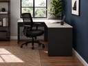 Ver imagem 2 de Mesa em L 1200 x 1500 mm Auxiliar - Linha Studio: Legno Crema/Preto