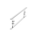 Ver imagem 5 de Puxador para Porta de Correr Vidro Madeira Inox 20cm Ms Fs