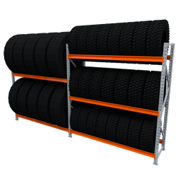 Kit Mini Porta Pallet 1 Inicial 2 Continuações Amapá 250kg - 4
