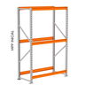 Kit Mini Porta Pallet 1 Inicial 2 Continuações Amapá 250kg - 2