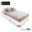 Ver imagem 2 de Cama Box Solteiro com Colchão de Molas Ensacadas Anjos 88x188x57cm