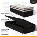 Ver imagem 5 de Box Baú com Colchão de Molas Anjos Classic Solteiro