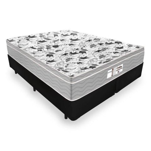 Cama Box Queen + Colchão de Molas Ensacadas Probel Evolution 158x198x67cm