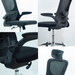 Cadeira de Escritorio Presidente Ergonômica Oc-300 Standart - 3
