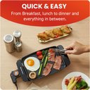 Ver imagem 5 de Elite Gourmet Chapa Elétrica Compacta 10" X 7" com Termostato (preto)
