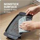 Ver imagem 4 de Elite Gourmet Chapa Elétrica Compacta 10" X 7" com Termostato (preto)