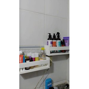 Kit 2 Prateleiras Nicho para Banheiro Cosméticos 30 Cm