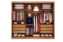 Ver imagem 3 de Guarda-Roupa Casal em MDF 6 Portas 6 Gavetas com Espelho Reno Marrom/Cinamomo/Fendi