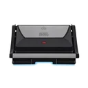 Ver imagem 1 de Grill Elétrico Panini Prensa Inox 800W - G1200 - Black+Decker:220V