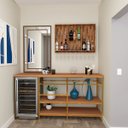 Ver imagem 6 de Barzinho Adega MDF Suporte Bebidas com Porta Taças Western