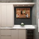Ver imagem 4 de Barzinho Adega MDF Suporte Bebidas com Porta Taças Western