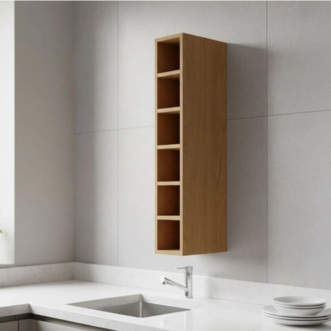 Armário de Cozinha Aéreo Nicho Garrafeiro 15cm Maxxi Kappesberg