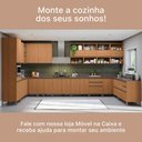 Ver imagem 2 de Armário de Cozinha Aéreo Nicho Garrafeiro 15cm G760 Maxxi Canela Kappesberg