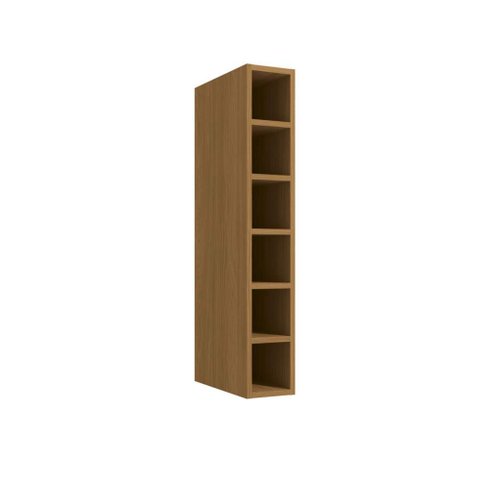 Armário de Cozinha Aéreo Nicho Garrafeiro 15cm G760 Maxxi Canela Kappesberg