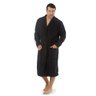 Roupão Masculino de Microfibra Soft - Ref 8148 Preto - Gg - 1
