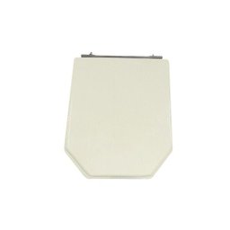 Assento Sanitário Poliéster para Louça Incepa Atrium Liso Biscuit - 1