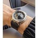 Ver imagem 4 de Relógio Casio Masculino Ref: Gm-2100-1ADR g-Shock Anadigi Aço Prateado