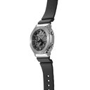 Ver imagem 2 de Relógio Casio Masculino Ref: Gm-2100-1ADR g-Shock Anadigi Aço Prateado