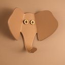 Ver imagem 7 de Kit 3 Ganchos Penduradores Cachorro Gato Elefante 8cm Dourados Luft Masutti Casacos Multiuso