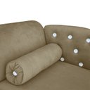 Ver imagem 5 de Cama Caminha Diva Pet Veludo Strass Capuccino Dvinn