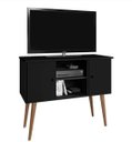 Ver imagem 1 de Rack Aparador Viena Sala Suporte Tv Polegadas Preto Sala Decoração