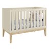 Jogo de Quarto para Bebê Completo 3 Portas Classic New Areia Fosco com Natural - Reller - 2