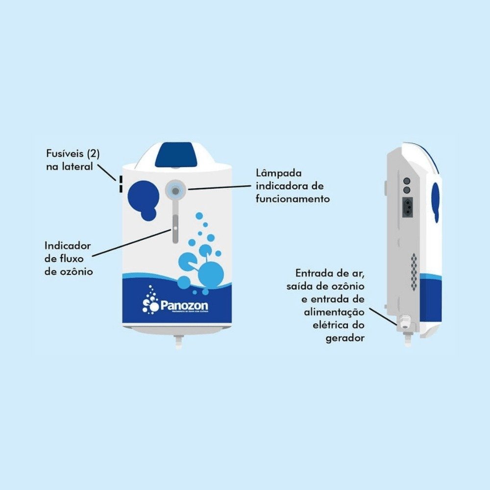 Gerador De Ozônio P+125 Panozon - 3
