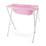 Banheira para Bebê Plástica com Suporte - Galzerano - Rosa - 1
