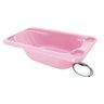 Banheira para Bebê Plástica com Suporte - Galzerano - Rosa - 3