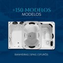Ver imagem 6 de Banheira Dupla Lindóia Combate com Hidro em Acrílico - 127V