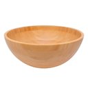 Ver imagem 2 de Saladeira de Bambu Natural Oikos 28cm Bowl Circular Fundo Serve e Decora Cozinha