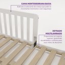 Ver imagem 7 de Cama Montessoriana Casal com Led Giulia Rattan Casatema MadeiraOriginals