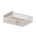Ver imagem 2 de Cama Montessoriana Casal com LED Giulia Rattan Casatema MadeiraOriginals Branco