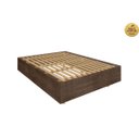 Ver imagem 2 de Cama Super Box Casal Framar para Colchão 138M Chocolate
