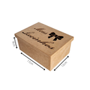 Ver imagem 2 de Caixa Personalizada Meus Lacinhos 100% MDF (17x12x08) MDF CRU