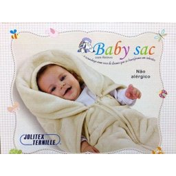 Baby Sac Jolitex Texture Bege 80cm x 90cm - 2