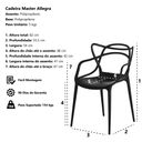 Ver imagem 6 de Kit 3 Cadeiras Allegra Branca