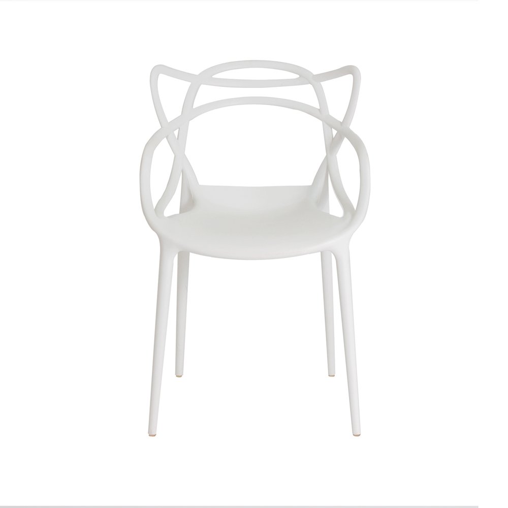 Kit 4 Cadeiras Allegra Branca - 3