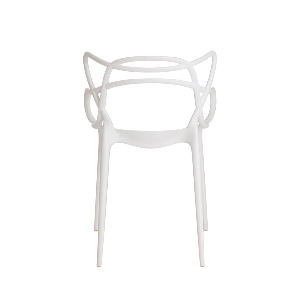 Kit 4 Cadeiras Allegra Branca - 5