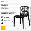 Ver imagem 6 de Kit 2 Cadeiras Gruvyer Vermelho