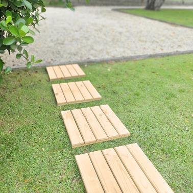 Deck Modular Madeira Tratada 50x50 Épica Wood - 9