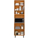Ver imagem 4 de Paneleiro Duplo 2p 220 Cm 12636 Raven Freijo Off White Pln