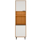 Ver imagem 1 de Paneleiro Duplo 2p 220 Cm 12636 Raven Freijo Off White Pln