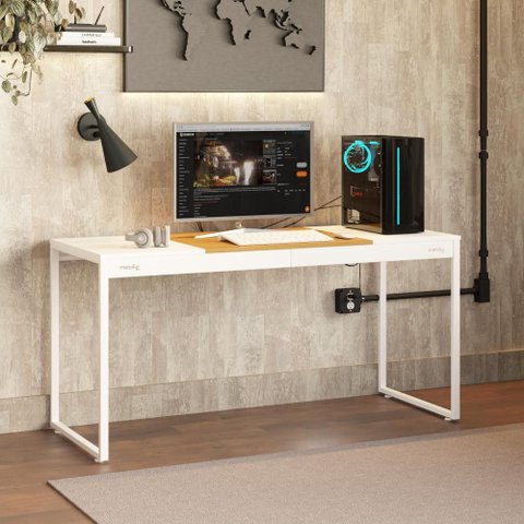 Escrivaninha Setlight 150cm Est.Branca