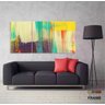 Quadro Decorativo Wall Frame Abstrato Color Pincel 03 Peças - 3