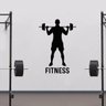 Adesivo de Parede Silhueta Homem Fitness - 1